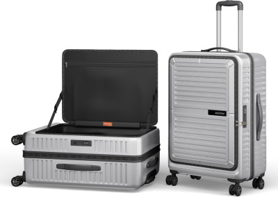 Magnum by Safari Medium Check-in Suitcase (66.5 cm) 8 Wheels - THERON 66 4W SILVER - Silver